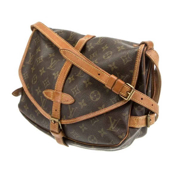 LOUIS VUITTON Monogram Saumur 28 - Picture 3 of 3